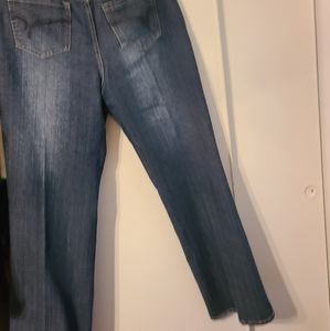 Wide leg jeans